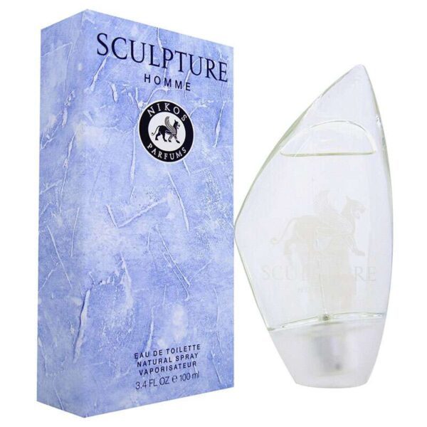 عطر سكلبتشر هوم للرجال أو دو تواليت من نيكوس 100مل - Sculpture Homme by Nikos Parfums EDT Spray 3.3 Oz