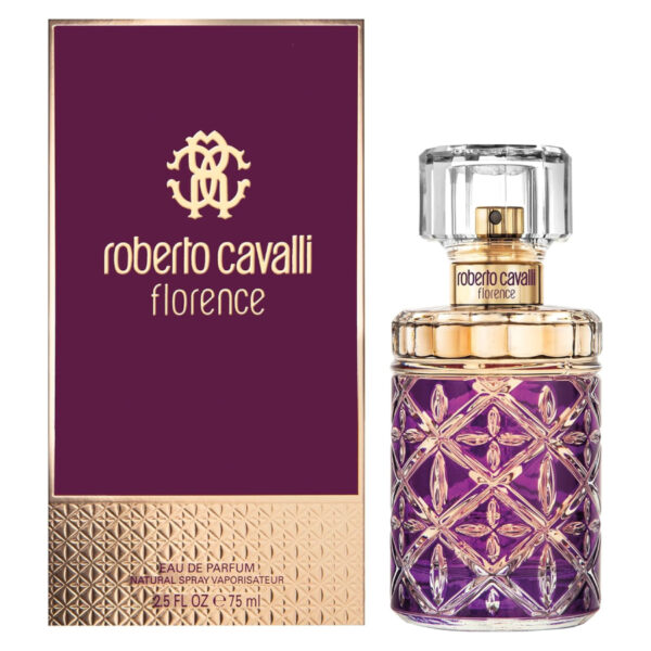⁦عطر روبرتو كفالي فلورنس أو دو بارفيوم 75مل - Roberto Cavalli florence 75ml eau de parfum⁩ - الصورة ⁦4⁩
