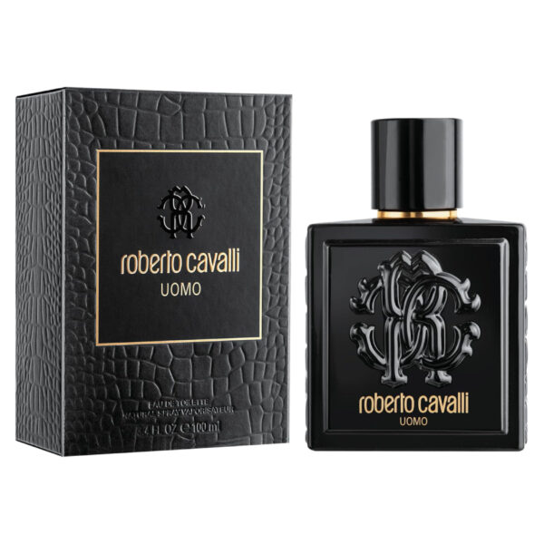 عطر روبرتو كافالي أومو الرجالي أو دو تواليت 100مل - Roberto Cavalli Uomo For Him EDT 100ml