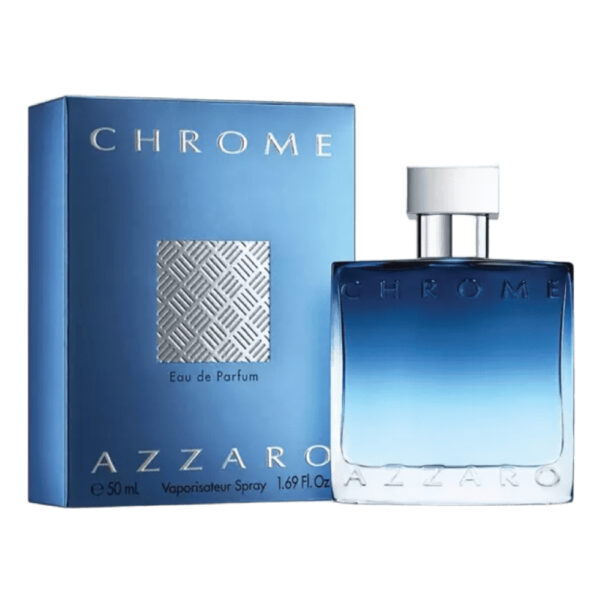 عطر كروم أزارو بخاخ ماء العطر 100 مل (3.3 أونصة) للرجال - Chrome Azzaro EDP Spray 3.3 oz (100 Ml) For Men