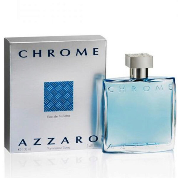 عطر أزارو كروم أو دي تواليت 100 مل - AZZARO Men's Chrome EDT 3.4 oz