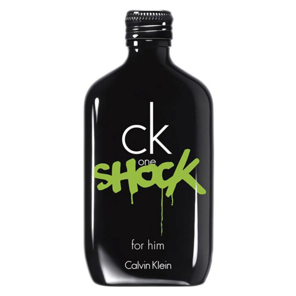 ⁦عطر كالفن كلاين سي كي ون شوك الأسود الرجالي تواليت 200مل - Ck One Shock Men / Calvin Klein EDT Spray 6.7 oz (200 ml)⁩ - الصورة ⁦2⁩