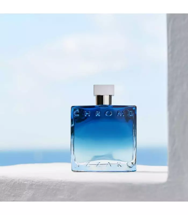⁦عطر كروم أزارو بخاخ ماء العطر 100 مل (3.3 أونصة) للرجال - Chrome Azzaro EDP Spray 3.3 oz (100 Ml) For Men⁩ - الصورة ⁦2⁩