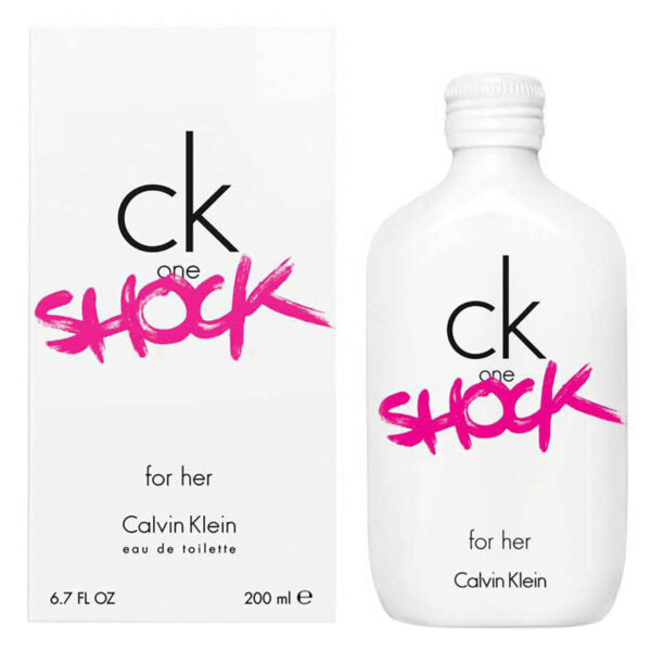 عطر سي كيه ون شوك من كالفن كلاين للنساء أو دي تواليت سبراي 200 مل - Ck One Shock by Calvin Klein EDT Spray 6.7 oz (200 ml)