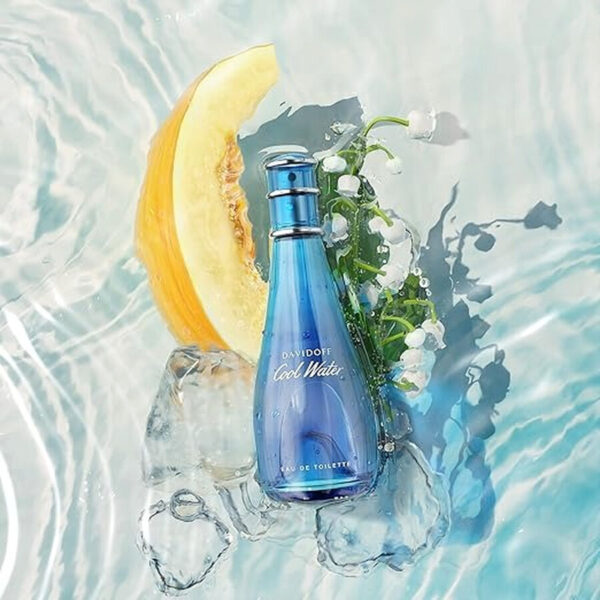 دافيدوف كول ووتر للنساء أو دي تواليت سبراي 100 مل - Coolwater Women by Davidoff EDT Spray 3.4 oz - Image 2