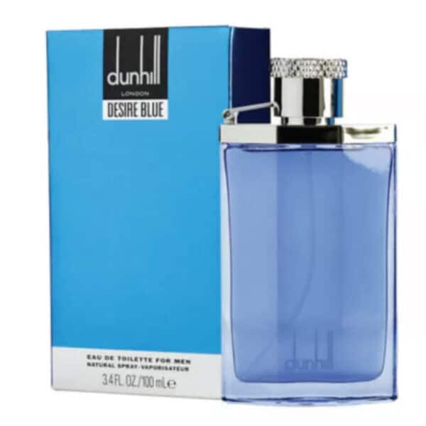 دنهل عطر ديزاير بلو للرجال أو دو تواليت 100مل - Desire Blue EDT 100ML Perfume For Men