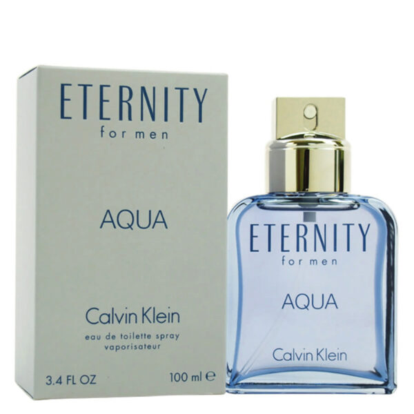 كالفن كلاين إترنتي أكوا للرجال أو دو تواليت - 100مل - Eternity Aqua / Calvin Klein EDT Spray 3.3 oz