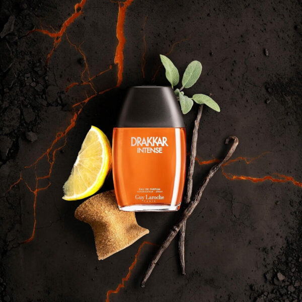 ⁦عطر دراكار رجالي إنتنس 100 مل - GUY LAROCHE Men's Drakkar Intense EDP Spray 3.4 oz Fragrances⁩ - الصورة ⁦2⁩