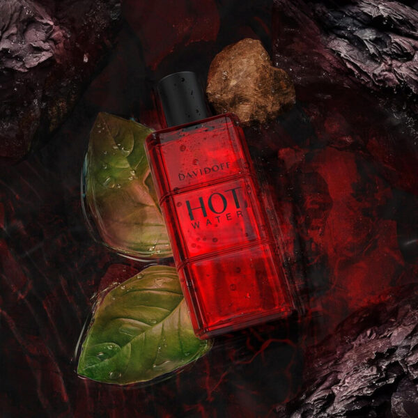 ⁦عطر هوت واتر للرجال او دو تواليت من دافيدوف 110مل - Hot Water / Davidoff EDT Spray 3.7 oz⁩ - الصورة ⁦2⁩