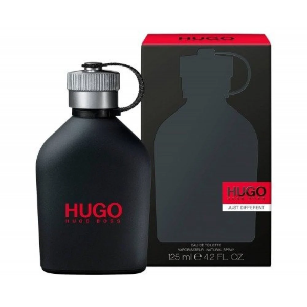 عطر هوغو بوس جاست ديفرنت الأسود تواليت الرجالي 125مل - Hugo Boss Hugo Just Different / EDT Spray 4.2 oz