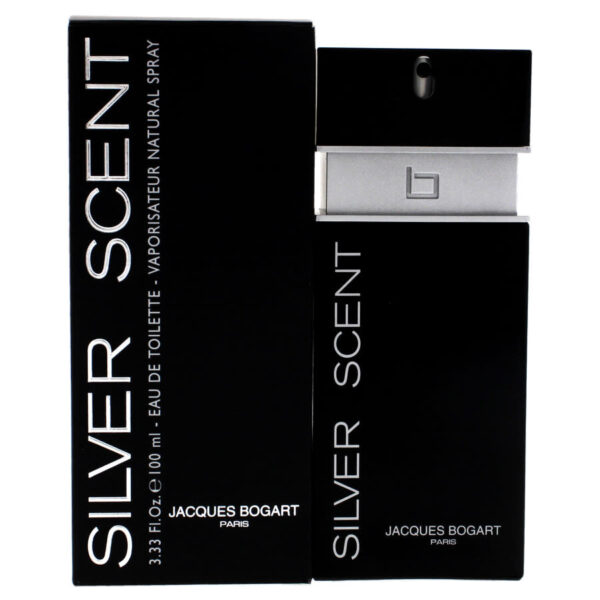 جاك بوغارت سيلفر سينت أو دي تواليت للرجال 100 مل - Silver Scent / Jacques Bogart EDT Spray 3.4 oz